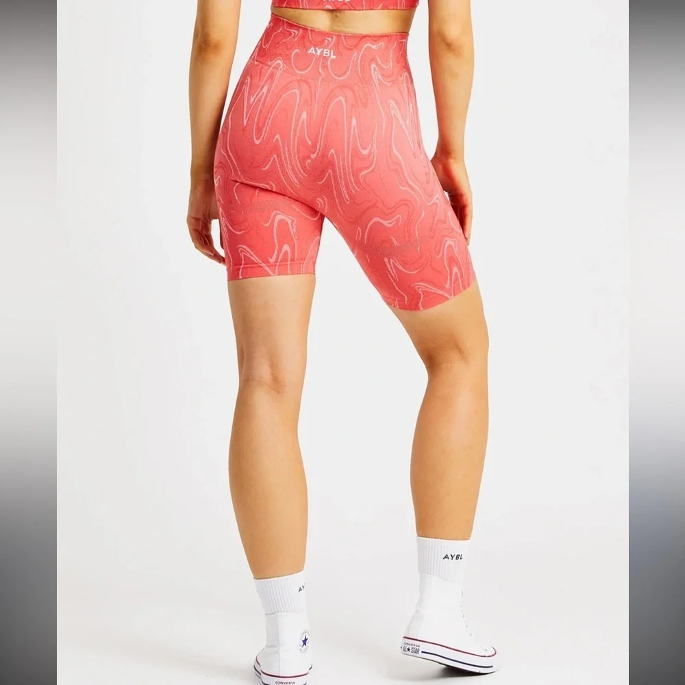 Coral Aybl Velocity Marble Women Shorts